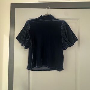 Free People Velvet Women's Top